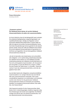 Jeder Mensch hat etwas, das ihn antreibt. &bdquo;Zusammen wachsen&ldquo; Die