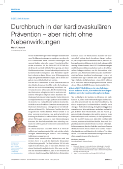 Durchbruch in der kardiovaskul&auml;ren Pr&auml;vention &ndash; aber nicht ohne