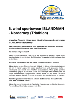 Interview Tammo K&ouml;nig - ISLANDMAN