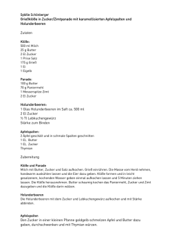 Grie&szlig;kl&ouml;&szlig;e in Zucker/Zimtpanade mit karamellisierten Apfelspalten