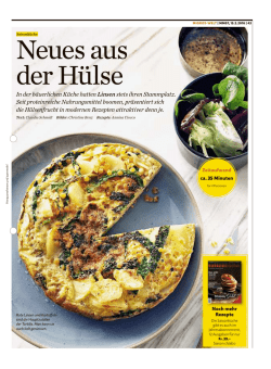 In der b&auml;uerlichen K&uuml;che hatten Linsen stets ihren - Migros