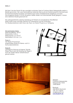 Info  - Studio P4