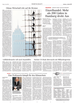Eine Professorin k&auml;mpft f&uuml;r den Klimaschutz