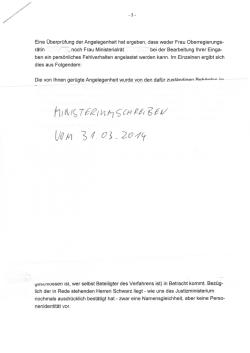 Eine &Uuml;berpr&uuml;fung der Angelegenheit hat ergeben, dass weder Frau