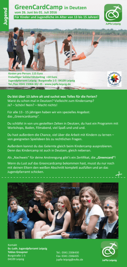 GreenCardCamp - Jupfa
