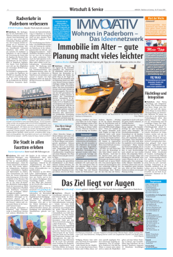 Immobilie im Alter – gute Planung macht vieles leichter