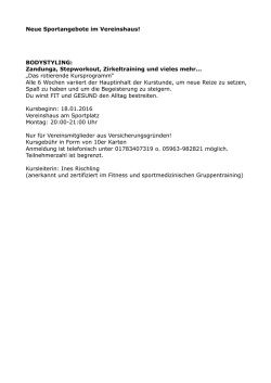 Bodystyling Mehr