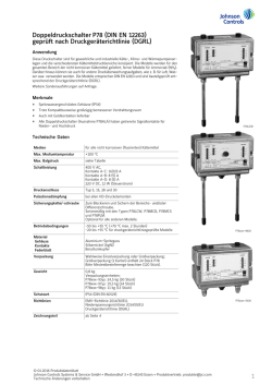 Doppeldruckschalter P78