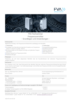 Grundlagen und Anwendungen
