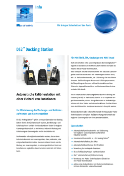 DS2 Docking Station - Leopold Siegrist GmbH