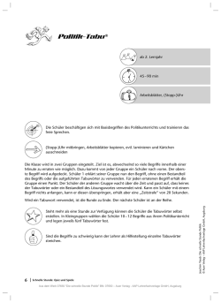 Politik-Tabu - Auer Verlag