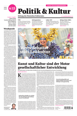 Politik & Kultur 06/2015