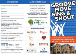 groove shout sing & move
