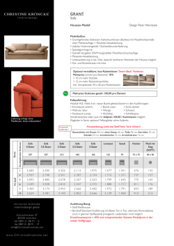 GRANT Sofa