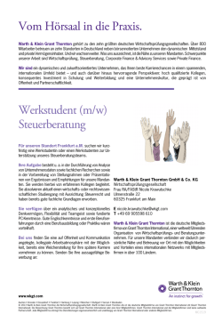 Warth & Klein Grant Thornton GmbH & Co. KG