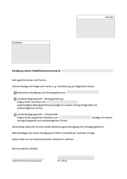 Haftpflichtversicherung