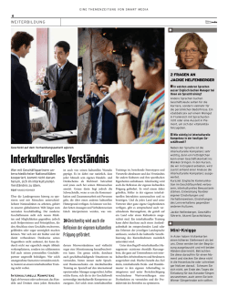 Interkulturelles Verst&auml;ndnis