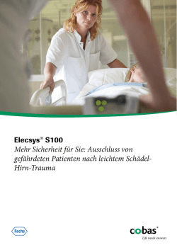 Hirn-Trauma - Roche Diagnostics