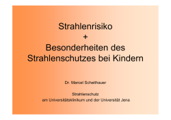 Strahlenbehandlung, Strahlenschutz Teil 1