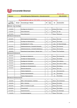 Die Anmeldefrist endet am 10.01.2016, die Abmeldefrist endet am