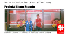 Blaue Stunde - IN VIA Aschaffenburg