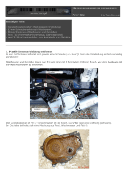Heckwischermotor reparieren