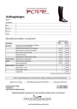 Preise  - Reitstiefel