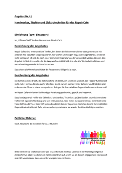 Informationen zum Angebot Nr - Familienzentrum Zirndorf eV