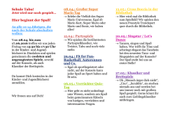 Schule Tabu! Hier beginnt der Spaß!