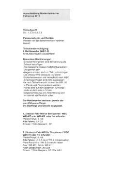 Ausschreibung Niederrheinischer Fahrercup 2016