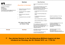 Flyer in PDF - Suchtberatung Müllheim
