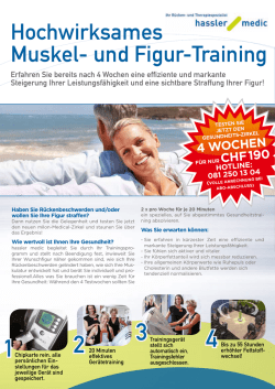 Hochwirksames Muskel- und Figur-Training