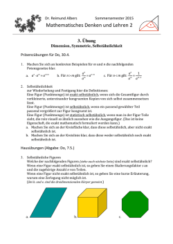 Übung 3 - Mathematik in der Universität Bremen