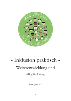 Inklusion praktisch - Grundschule Engelbertstraße