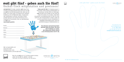 moll gibt fünf - geben auch Sie fünf!