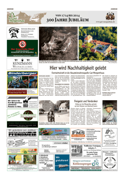 Hier wird Nachhaltigkeit gelebt