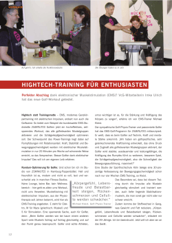 hightech-training f&uuml;r enthusiasten - birdiefit