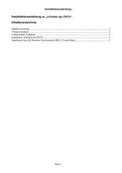 Installationsanleitung zu „Wahlen in Rheinland