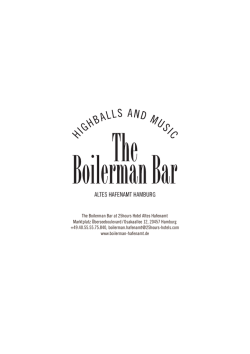 The Boilerman Bar at 25hours Hotel Altes