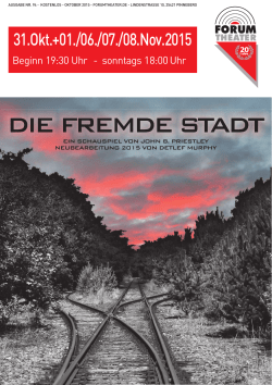 Heft Die fremde Stadt.indd