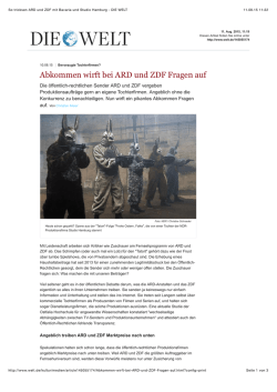 DIE WELT - Allianz Unabh&auml;ngiger Filmdienstleister