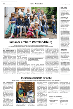 Indianer erobern Wittekindsburg