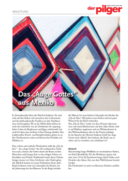 Das „Auge Gottes” aus Mexiko