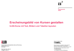 ILIAS 5.0 Anleitung - Erscheinungsbild von Kursen gestalten