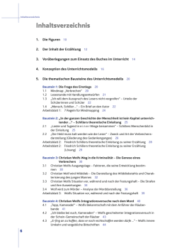 Inhaltsverzeichnis - Schulbuchzentrum Online