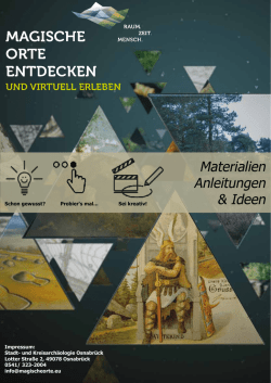 Materialien Anleitungen & Ideen
