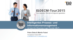 Intelligentes Prozess- und Informationsmanagement