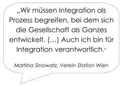 „Wir müssen Integration als Prozess begreifen, bei dem sich die