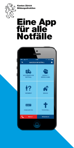 Eine App f&uuml;r alle Notf&auml;lle - Volksschulamt