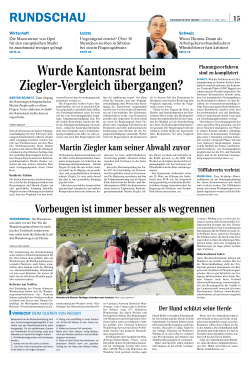 Artikel Nutztiere - Schwyzer Wanderwege